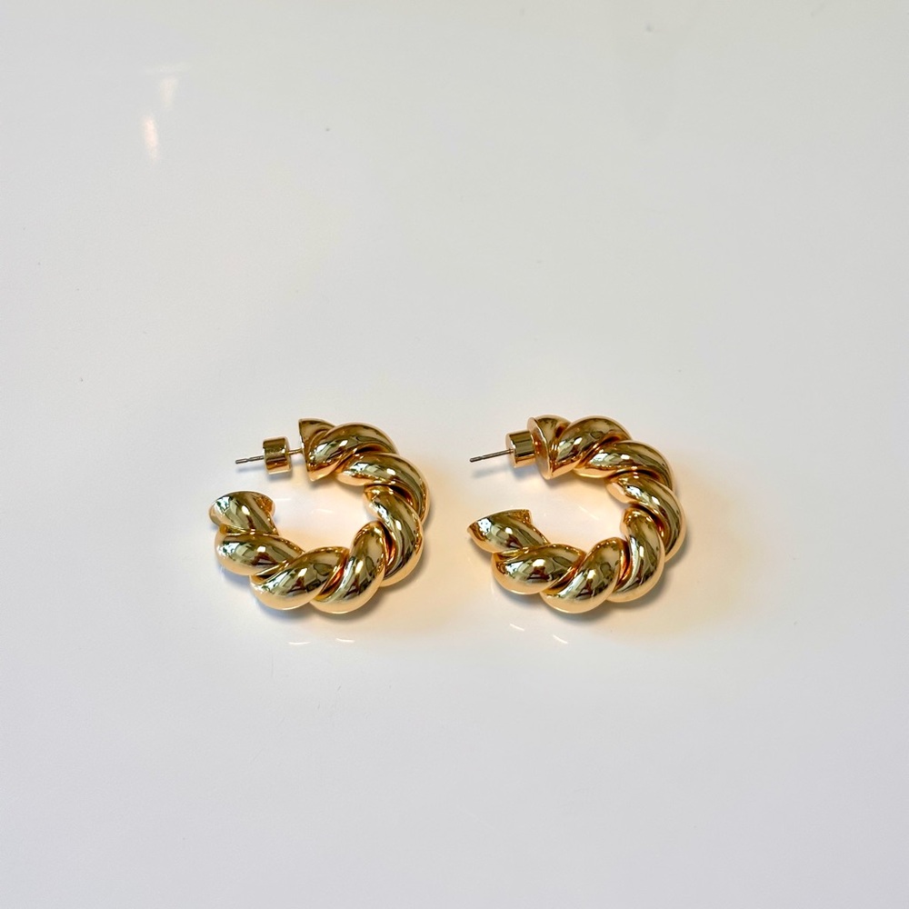 New Eclatant Soleil Hoops - Picture 5 of 16